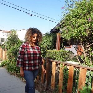 Plaid Top